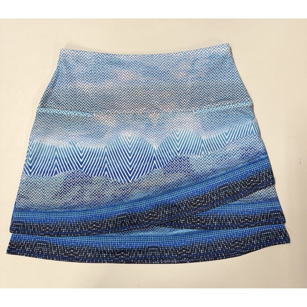 Lucky In Love Skort Women's Medium Tiered Stretchy Tennis Golf Pickleball